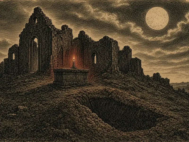 Illustration: The Black Magic Church