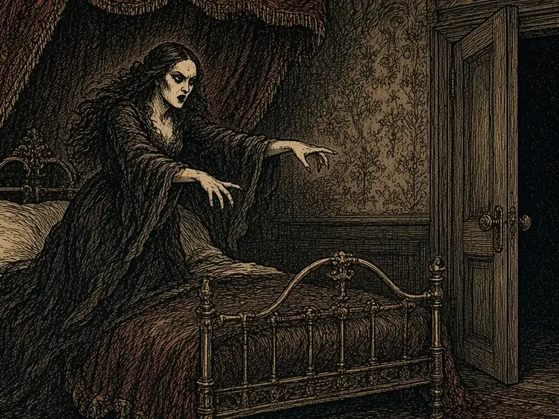 Illustration: The Strangling Lady