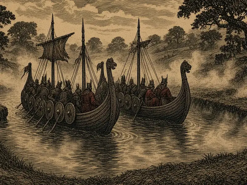 Illustration: The Vikings' Dock
