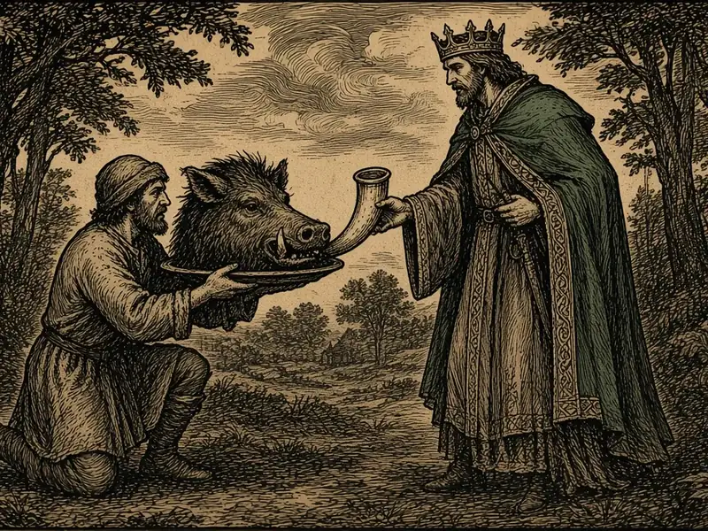 Illustration: The Boar of Bernwood