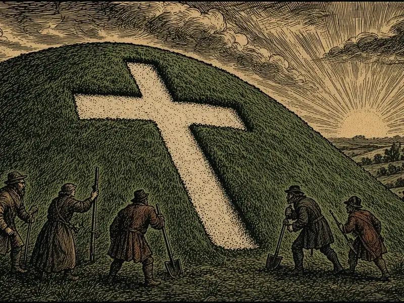 Illustration: The Hillside Cross