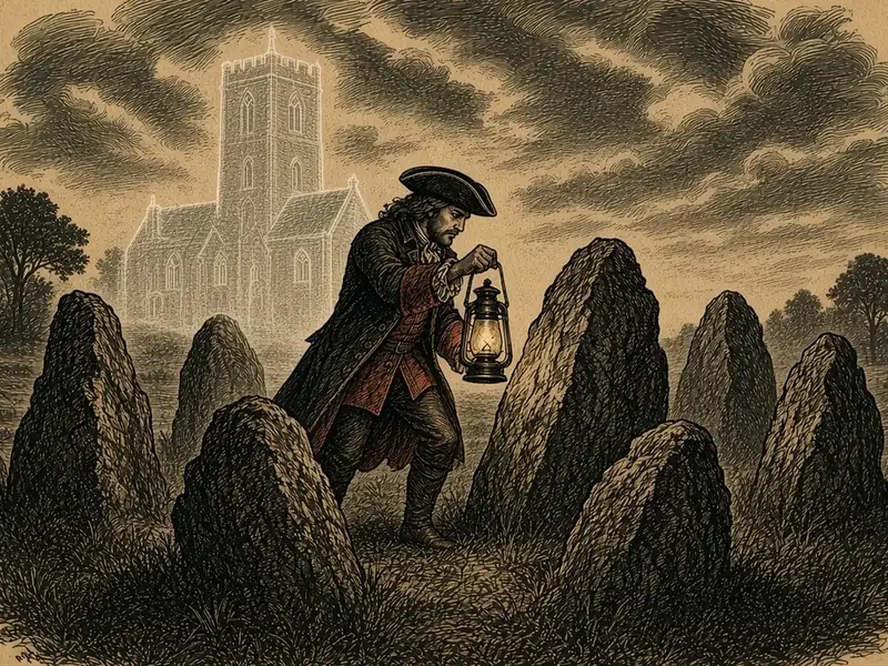 Illustration: Circle Under the Church