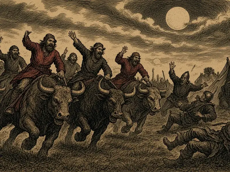 Illustration: The Bull Riders