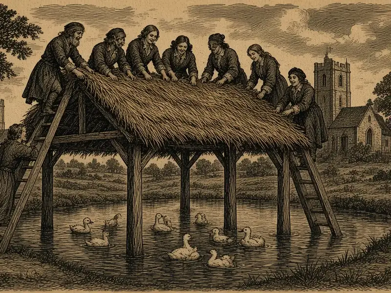 Illustration: The Thatched Pond