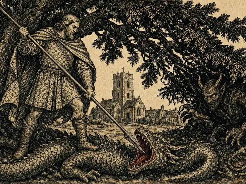 Illustration: The Pelham Dragon Slayer