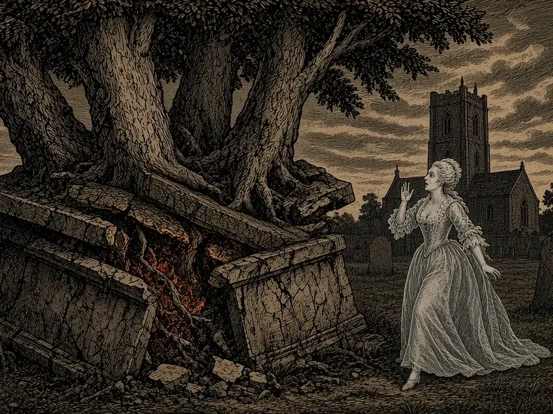 Illustration: The Tree-Split Tomb
