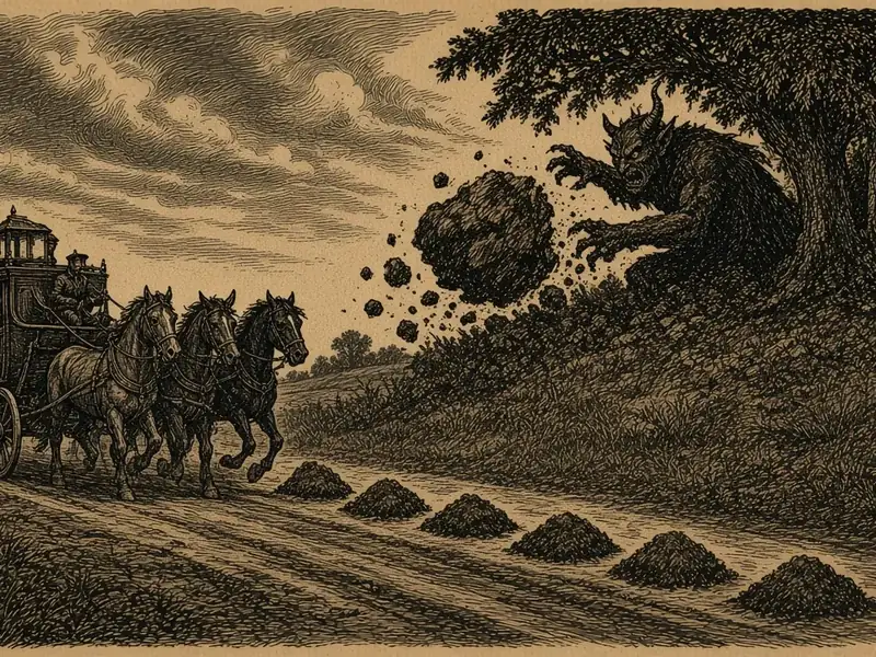 Illustration: The Devil's Six Clods
