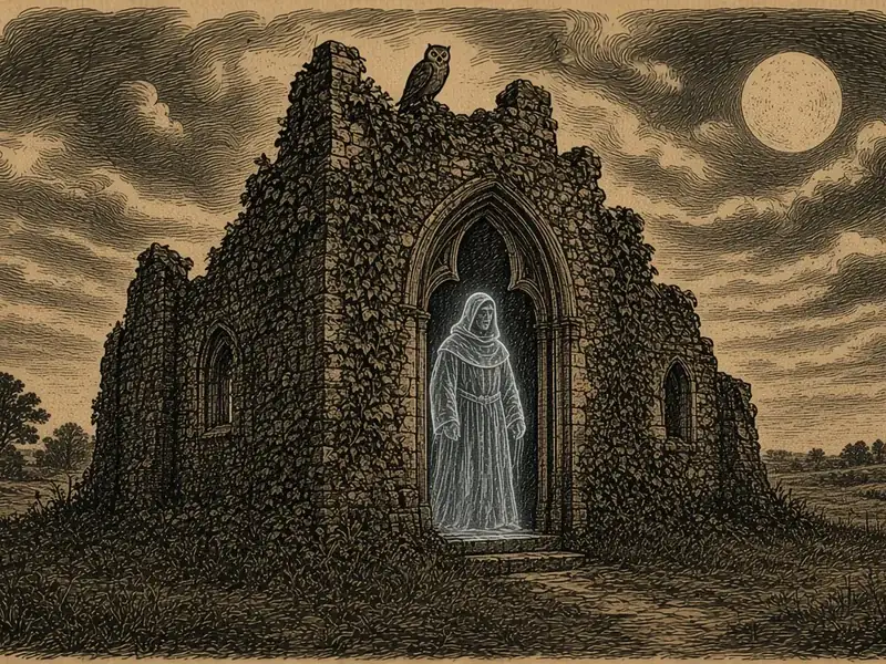 Illustration: The Ghost Monk of Minsden
