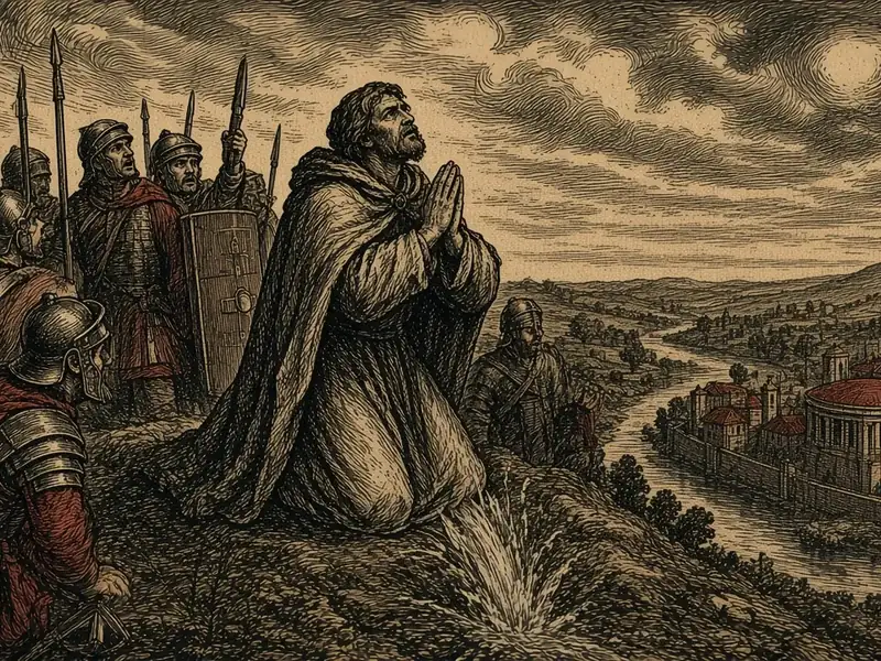 Illustration: Alban, Britain's First Martyr