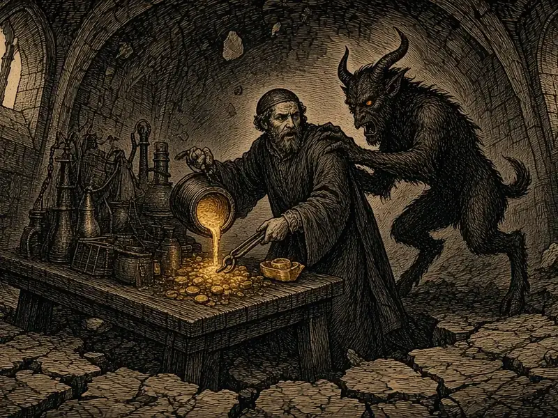 Illustration: The Wizard of Aldbury