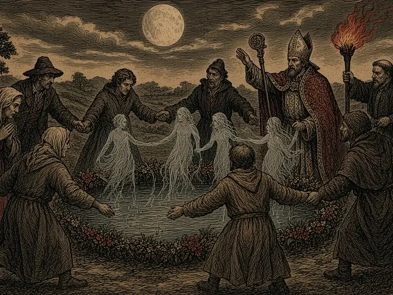 Illustration: The Nymphs' Well