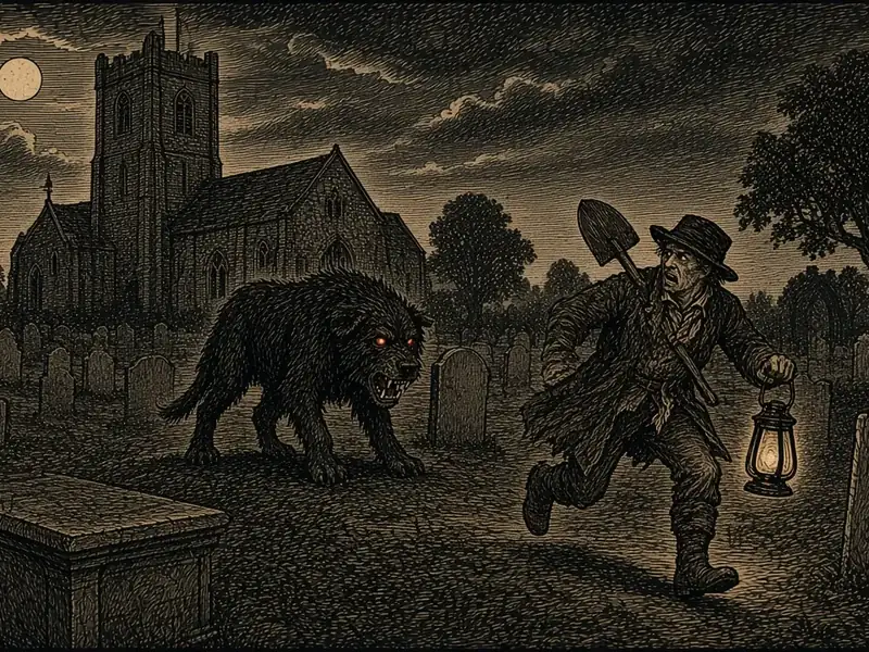 Illustration: Bovingdon's Church Grim