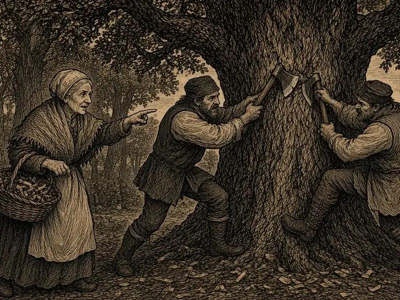 Illustration: The Witch of Ashridge